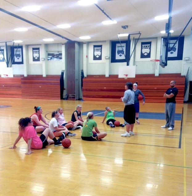 Womens basketball revved up