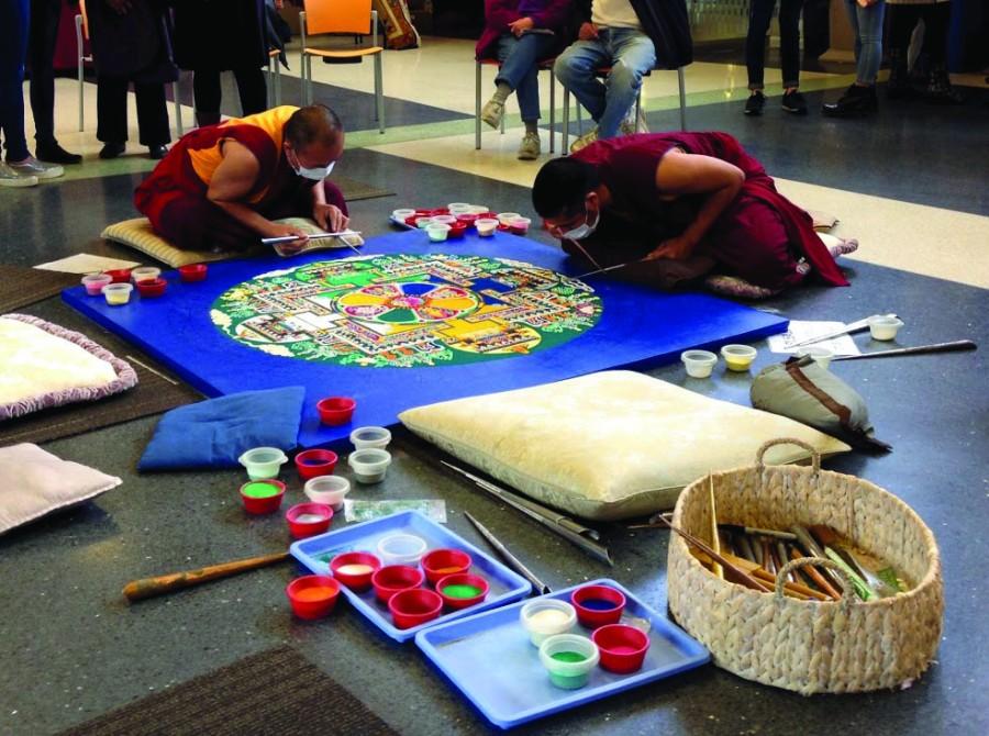 Tibetan Monks visit Bucks to give a glimpse into their culture