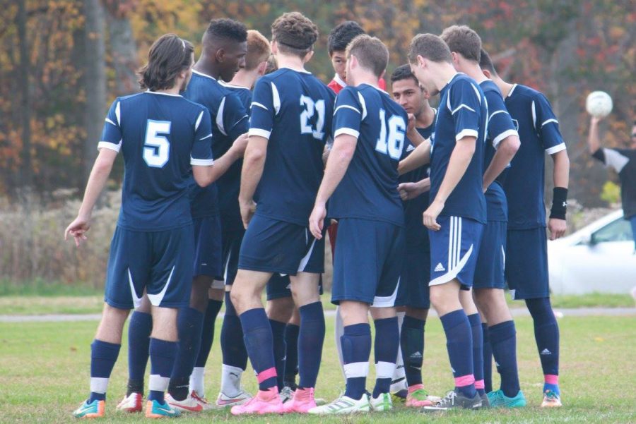 Men’s soccer team shows promise this season