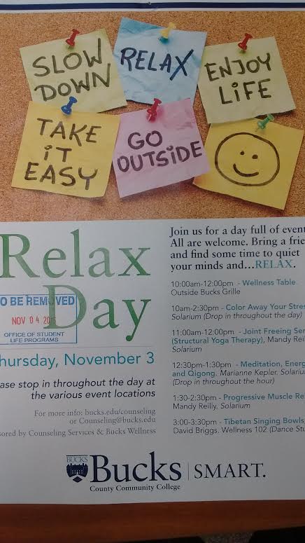 Relax Day Designed to Help Stressed Students