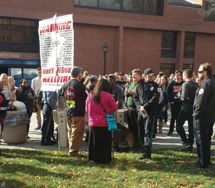 On-Campus+Demonstration+Turns+Violent