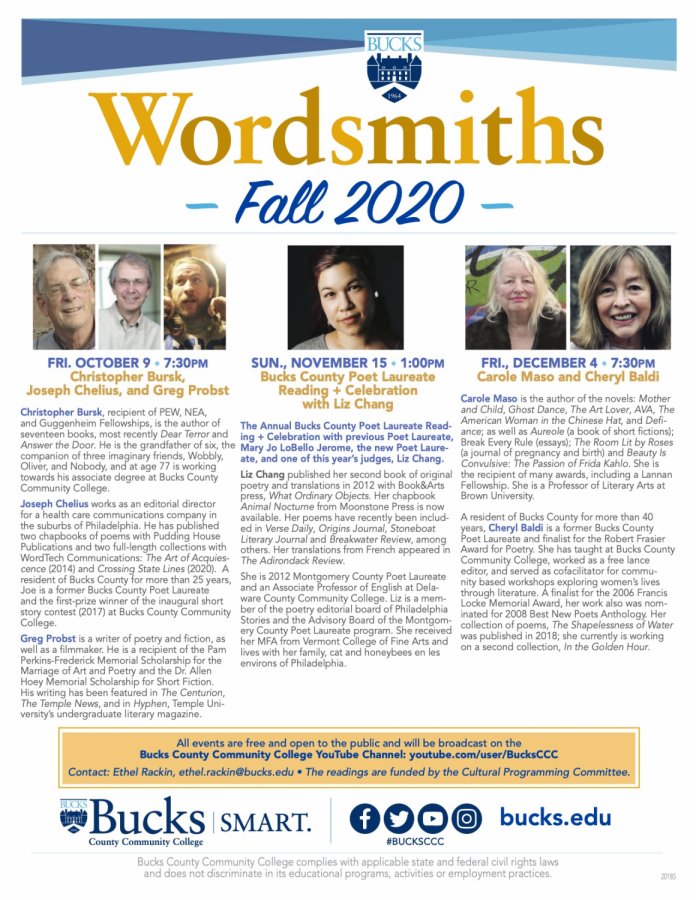 Wordsmiths poetry series goes online