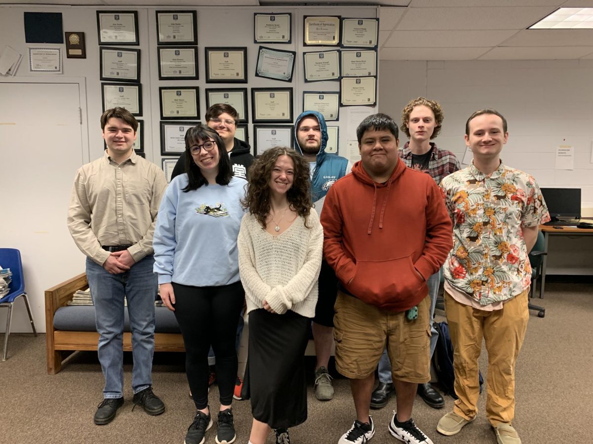 Front row: Madison Kifolo, Raeanne Raccagno, Raymundo Varela-Urizar, Christian Grosso.

Back row: Chris Lopez, Parker DeStefano, Daulton Parry, Jesse Fischer.