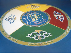 Buddhist monk teaches compassion through art